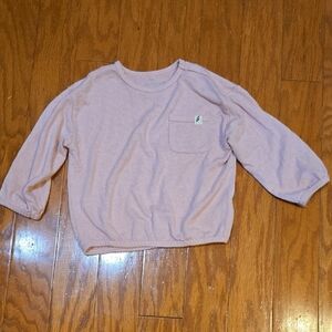 Easy Peasy Baby Light Pink Long Sleeve Shirt | 18M